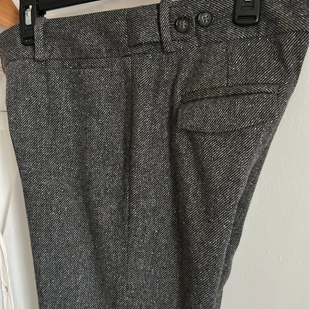 Banana Republic Women’s Martha Fit Wool Blend Textured Dress Career Trouser - Picture 9 of 11